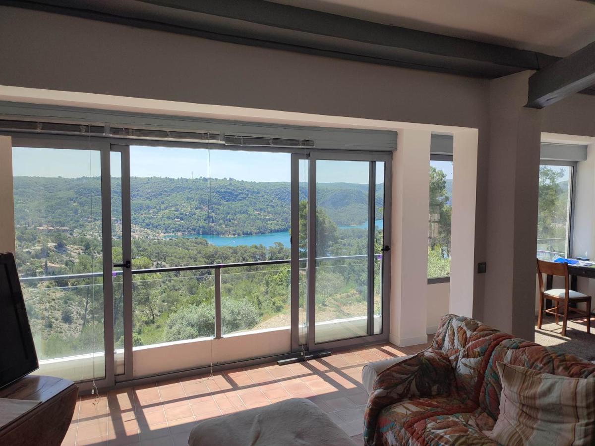 Ferienwohnung Les Reflets Du Lac Esparron-de-Verdon Exterior foto