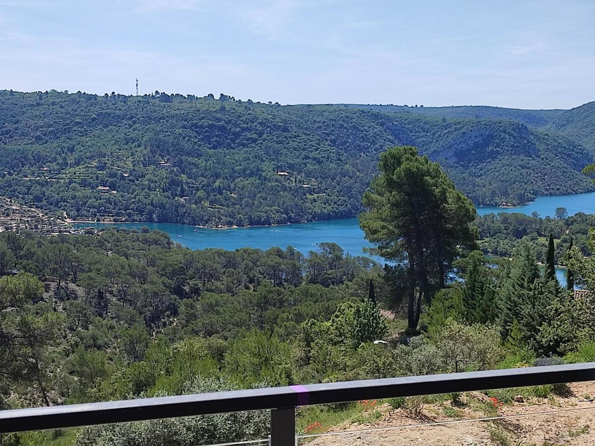 Ferienwohnung Les Reflets Du Lac Esparron-de-Verdon Exterior foto