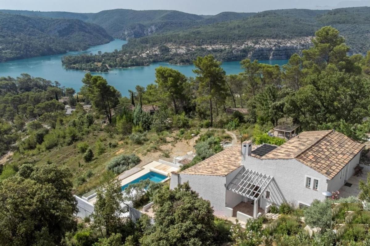 Ferienwohnung Les Reflets Du Lac Esparron-de-Verdon Exterior foto