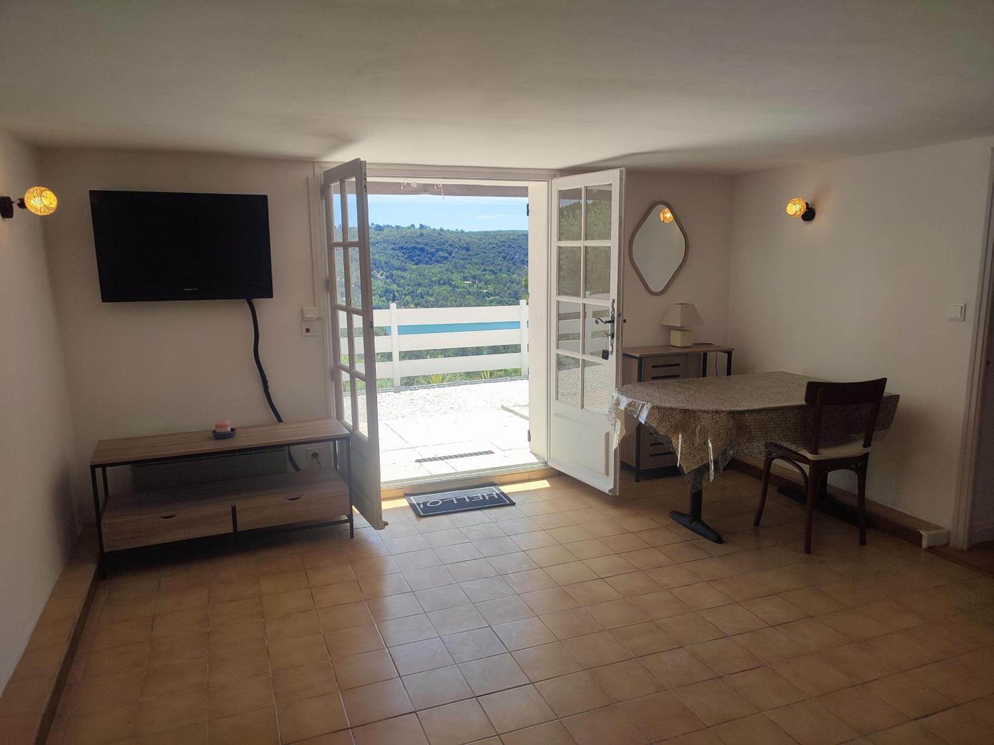 Ferienwohnung Les Reflets Du Lac Esparron-de-Verdon Exterior foto